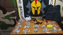 Líder do tráfico de aglomerado na Grande BH é preso com drogas, armas e colete à prova de balas