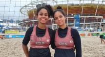 Dupla do vôlei de praia é vice-campeã da fase prata nos Jogos Escolares Brasileiros
