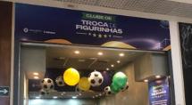 Espaço para clube de troca de figurinhas da copa é novidade no Partage Shopping Betim