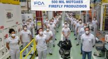 Fábrica da Fiat chega à marca de 500 mil motores FireFly produzidos em Betim