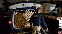 PRF apreende 1,2 tonelada de maconha em Betim