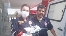 Mulher aciona o Samu e bebê nasce em ambulância em plena BR-381, em Betim