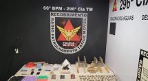 Polícia faz grande apreensão de entorpecentes no Teresópolis, em Betim