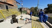 Revitalização do beco Itaparica, no Teresópolis, entra em fase final