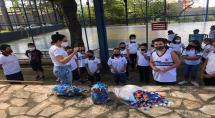 Escolas da rede pública municipal coletam tampinhas plásticas para reciclagem