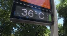 Termômetros registraram 36°C e temperatura pode aumentar no final de semana