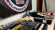 PM prende três e recupera mil pacotes de maços de cigarros roubados em Betim