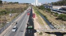 Construção de ciclovia e pista de caminhada na avenida Juiz Marco Túlio Isaac entram em fase final