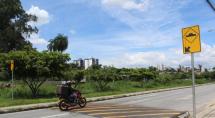 Prefeitura instala redutores de velocidade na avenida Marco Túlio Isaac