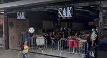 Incêndio atinge loja de roupas em Betim
