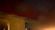 Incêndio de grandes proporções destrói supermercado 