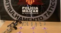 Jovem de 16 anos é apreendido com armas e drogas no Jardim Teresópolis