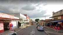 Ônibus pega fogo no bairro Vila Cristina, em Betim