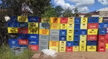 PM apreende cerca de 1,1 mil caixas com cervejas adulteradas, em Betim