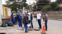 Obra de drenagem é iniciada no bairro Vila das Flores