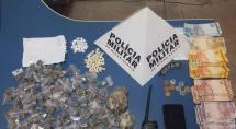 Homem é preso com 105 buchas de maconha em operação da Polícia Militar em Betim