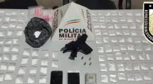 Jovem é preso suspeito de traficar drogas e de ameaçar moradores em Betim