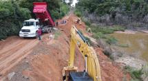 Operação de esvaziamento da represa Duque de Caxias segue nesta sexta-feira (19)